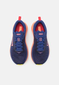 HOKA GAVIOTA 5 - Scarpe da corsa su strada - evening sky/coral
