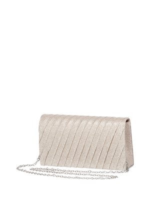 IM GLITZER-LOOK - Clutch - cream silver