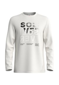 s.Oliver MIT LABEL - Langarmshirt - weiß