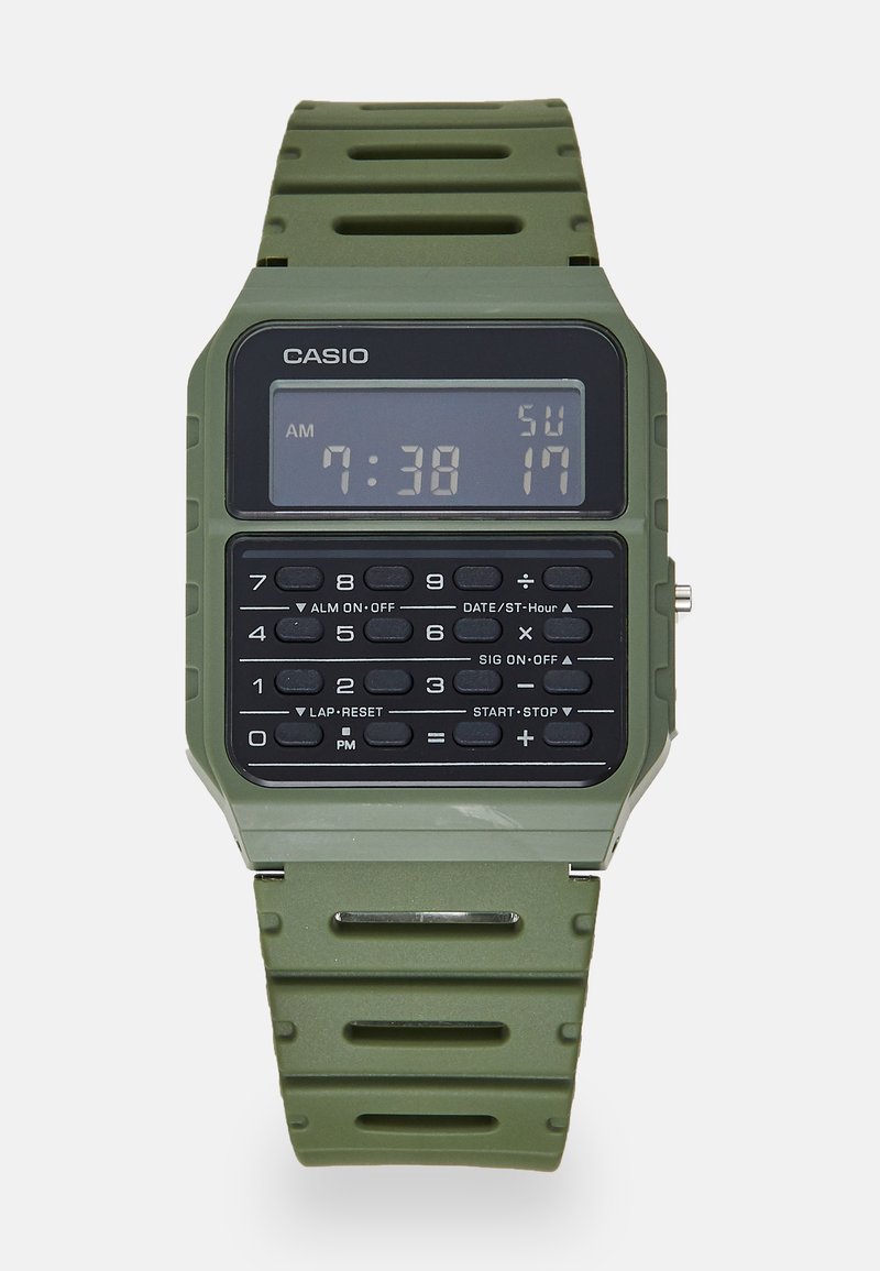 Casio Digitální hodinky - green/zelená - Zalando.cz