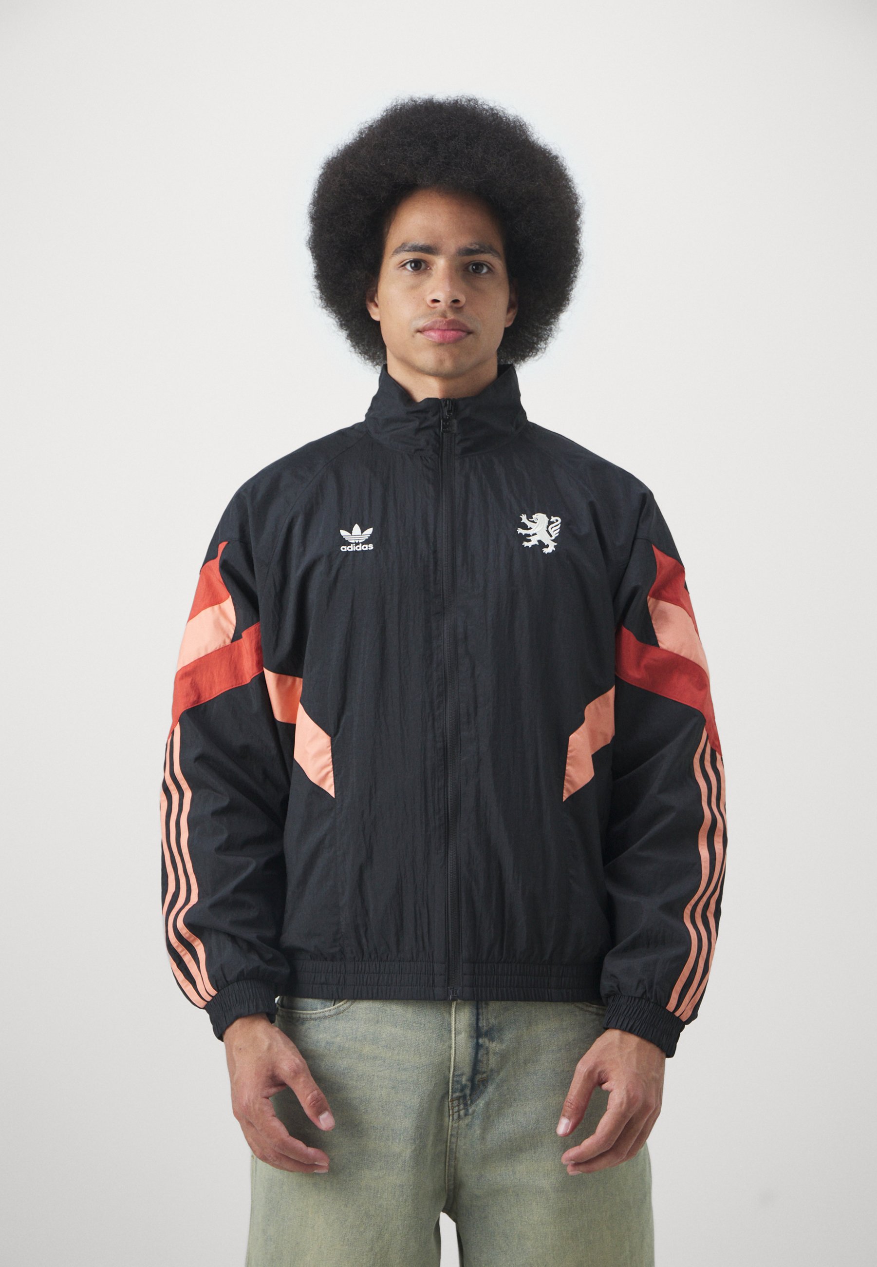 adidas Originals OLYMPIQUE LYON OG TRACK TOP - Club wear - black