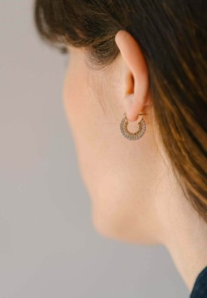 Saunier, Boucles d'oreilles - gold-coloured