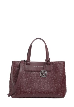 Armani Exchange Bolso de mano - bordeaux