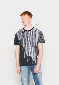 Carlo Colucci UNISEX - T-shirt estampada - black