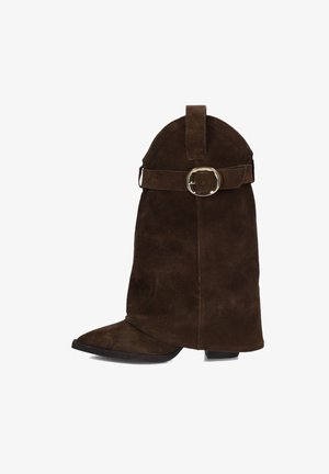 Cowboy-/Bikerlaarzen - mustang-al basket suede