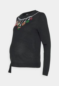 ONLY MATERNITY Neule - black