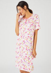 Damart Camicia da notte - Graphic Red