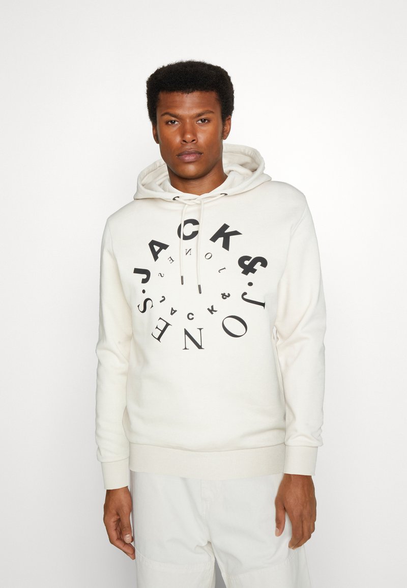 Jack & Jones JJWARRIOR HOOD - Kapuutsiga pusa - moonbeam