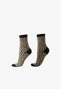 Non sélectionné, mottled black off-white