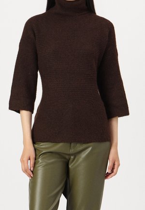 Jersey de punto - dark brown