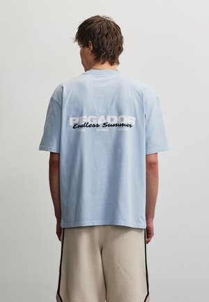 Pegador TORRES - T-shirt imprimé - washed ocean blue