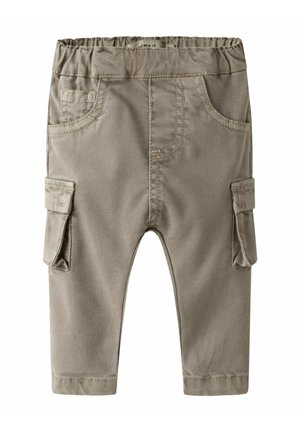 BAGGY FIT - Kareiviško stiliaus kelnės - chinchilla