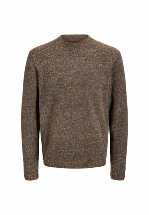 Jack & Jones, KNITTED PULLOVER KNITTED PULLOVER - Jumper - cocoa
