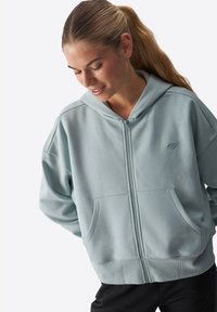 4F Sudadera con cremallera - mint
