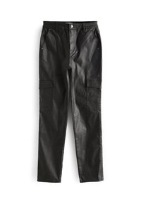 COATED PETITE - Traperice uskog kroja - black