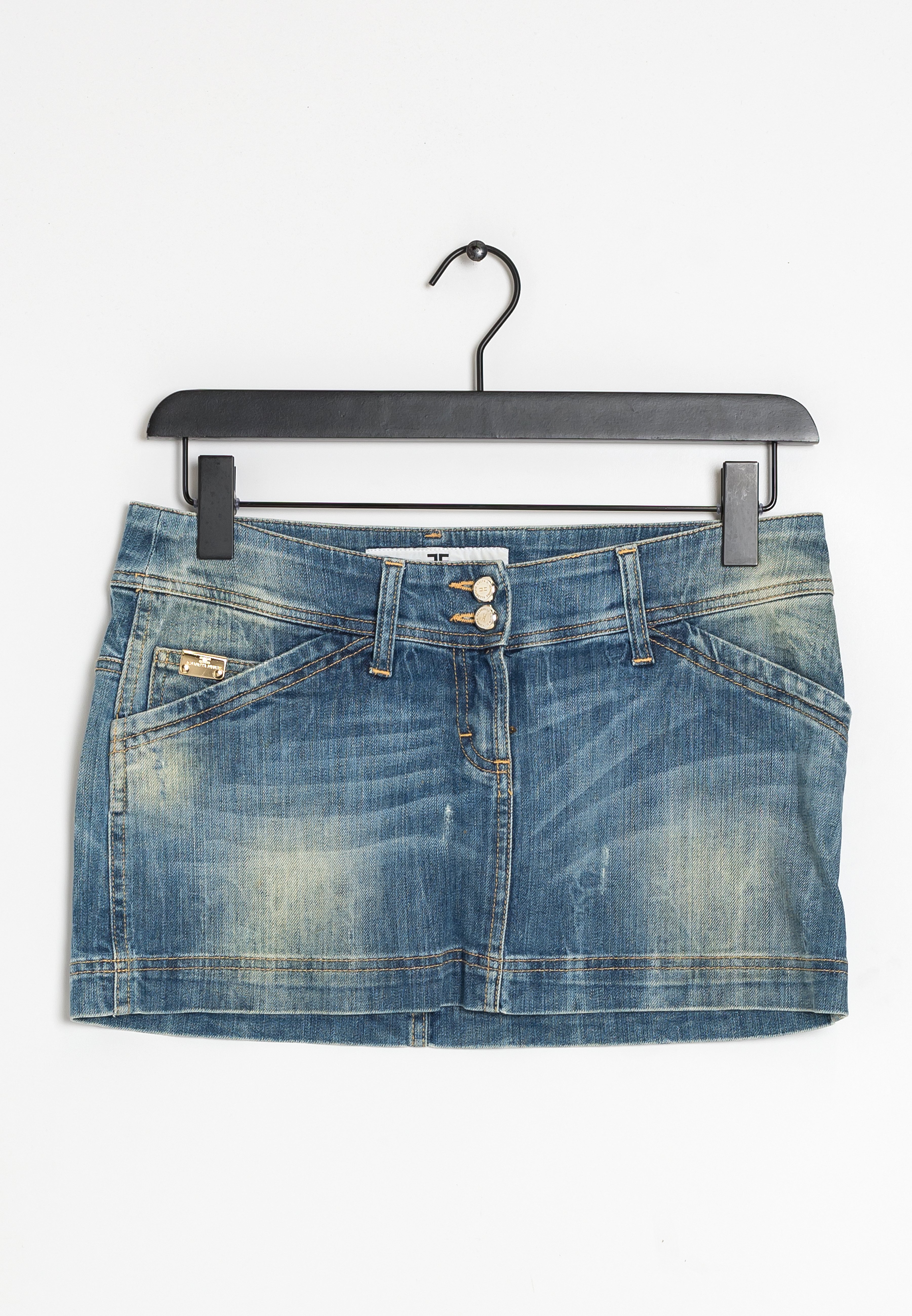 Elisabetta Franchi Gonna di jeans - blue/blu - Zalando.it