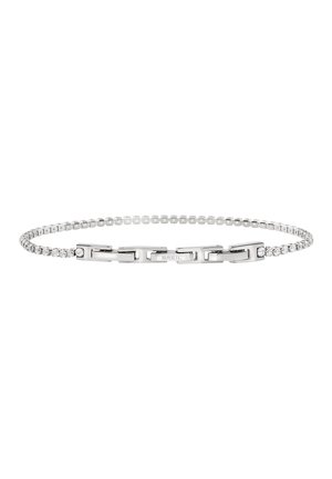 TENNIS - Armband - silver coloured white