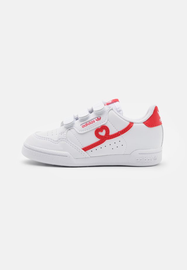 CONTINENTAL 80 UNISEX - Sneaker low - footwear white/vivd red