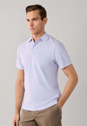 Hackett London, HACKETT LONDON POLO SHIRT SLIM FIT LOGO - Polo - washed lilac