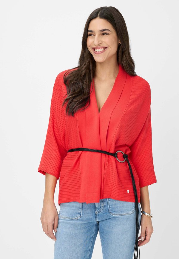 STYLE ALICIA - Strickjacke - cranberry