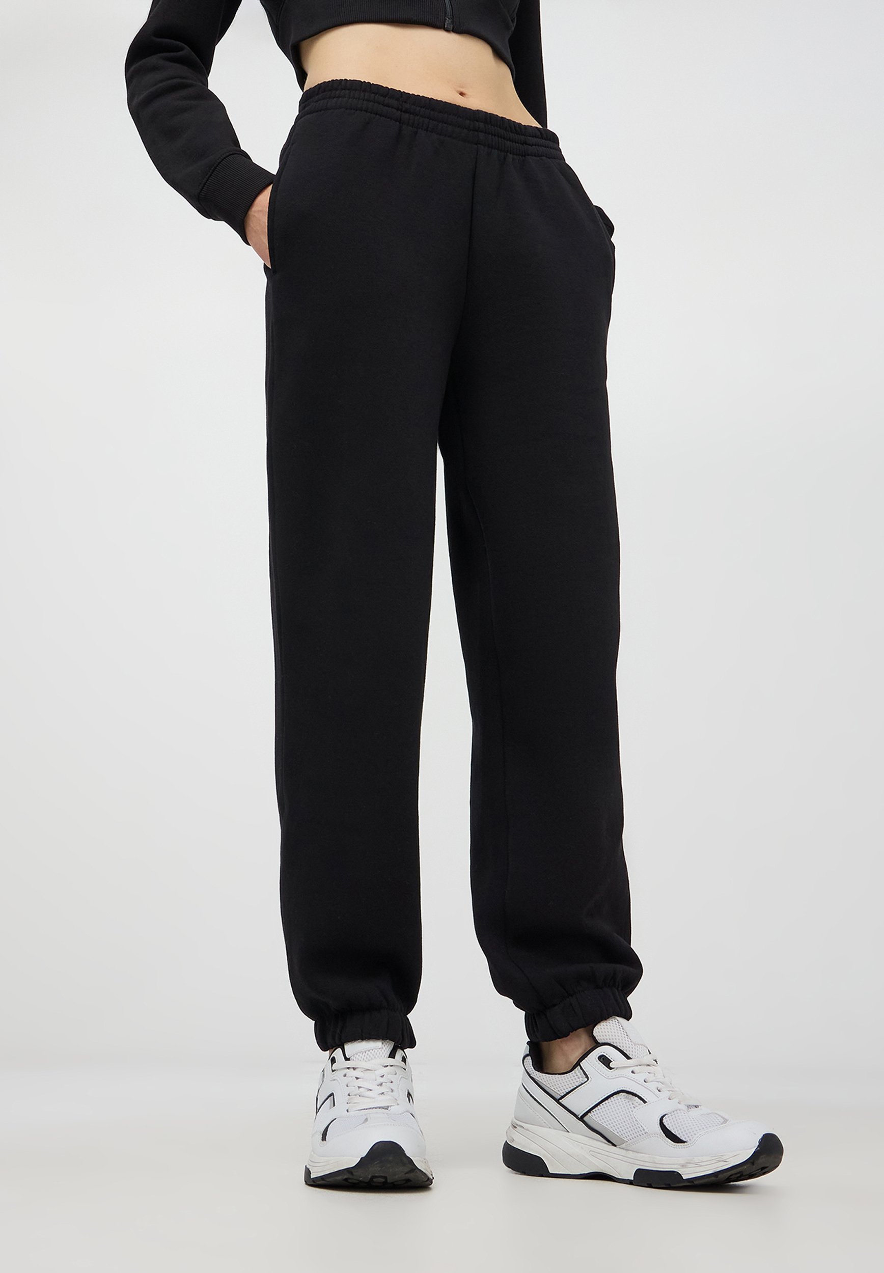 Pantaloni da ballo latino da donna a vita alta con nastri