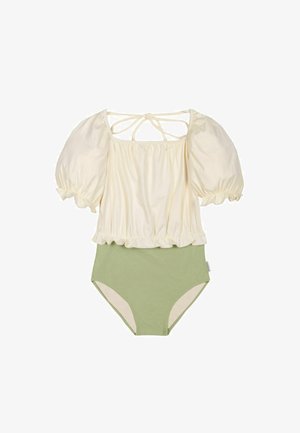MIPOUNET ÉLISA - Traje de baño - ecru green