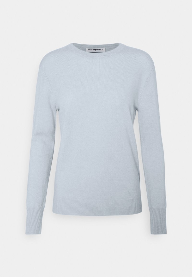 pure cashmere CLASSIC CREW NECK - Πουλόβερ - baby blue