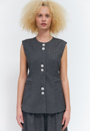 Cras, RICHACRAS WAISTCOAT - Veste sans manches - grey melange