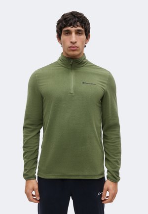 Champion, SLIM FIT - Поларен пуловер - olive