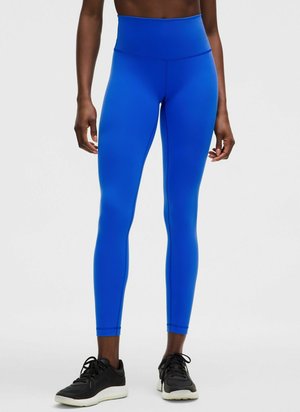 lululemon WUNDER TRAIN HIGH-RISE 71CM - Tights - cerulean blue