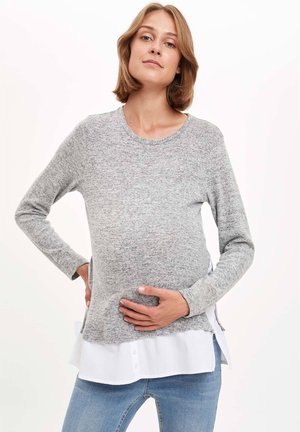 Maglietta a manica lunga - grey