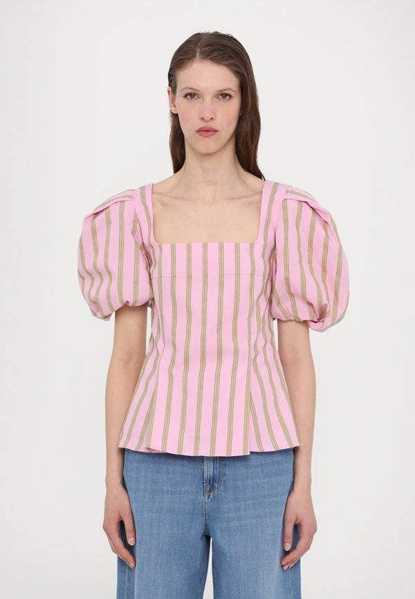 SOFT WEAVE BLOUSON SLEEVE - Blouse - wallpaper