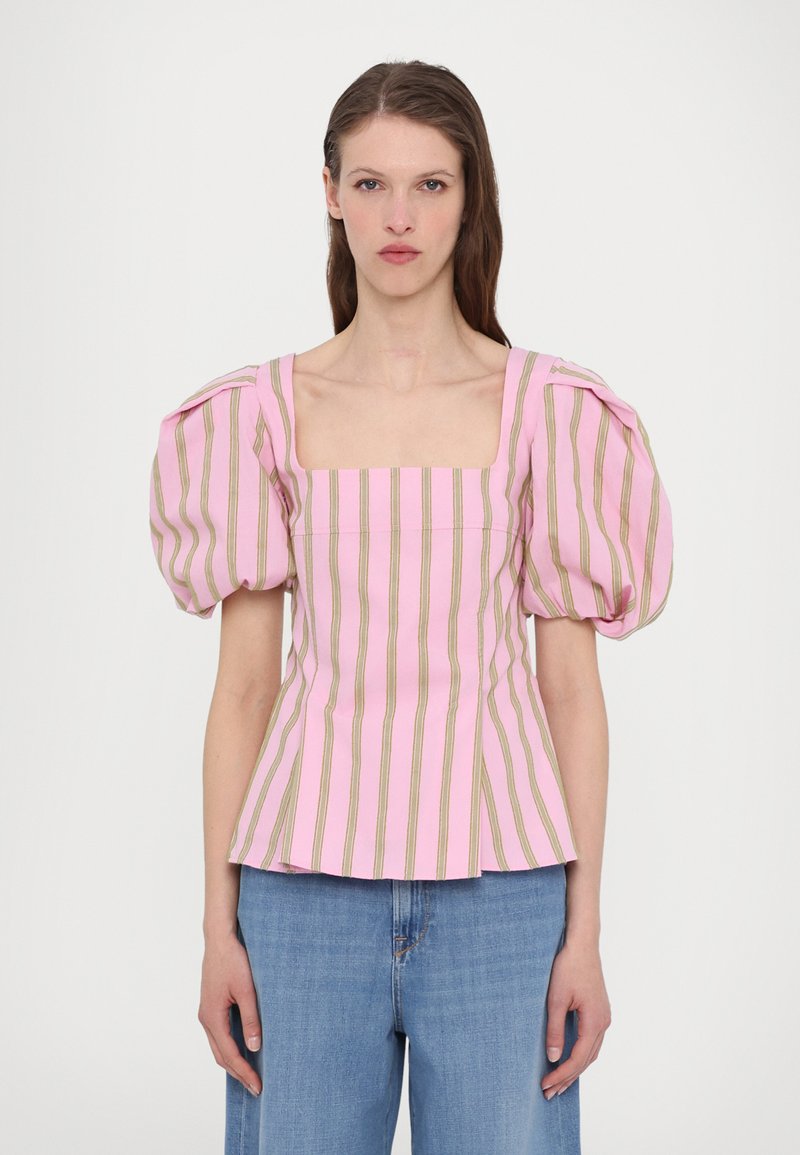Stine Goya - SOFT WEAVE BLOUSON SLEEVE - Blouse - wallpaper, Enlarge
