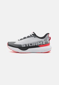 Under Armour INFINITE PRO STORM - Hardloopschoenen voor op de weg - distant gray/black/white