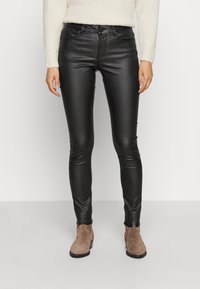 Vero Moda Tall VMKACANDRA WIDE - Broek - black/zwart
