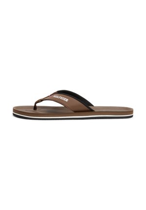 COMFORT - Sandales tongs - legacy brown