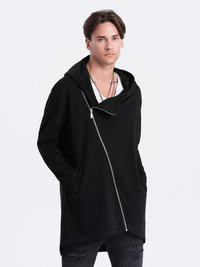 Ombre NANTES - Felpa con zip - black