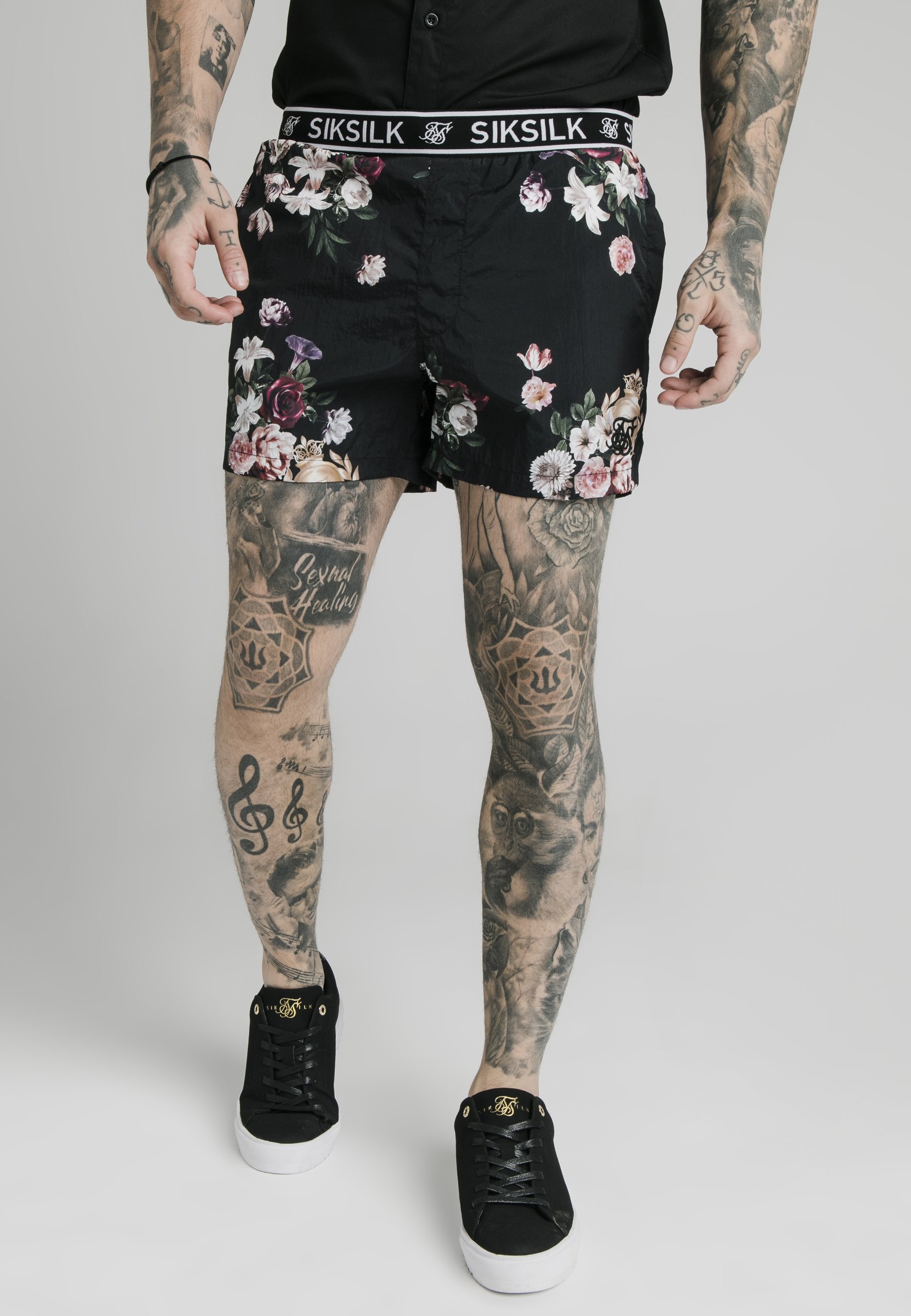 SIKSILK Shorts - black - Zalando.ie