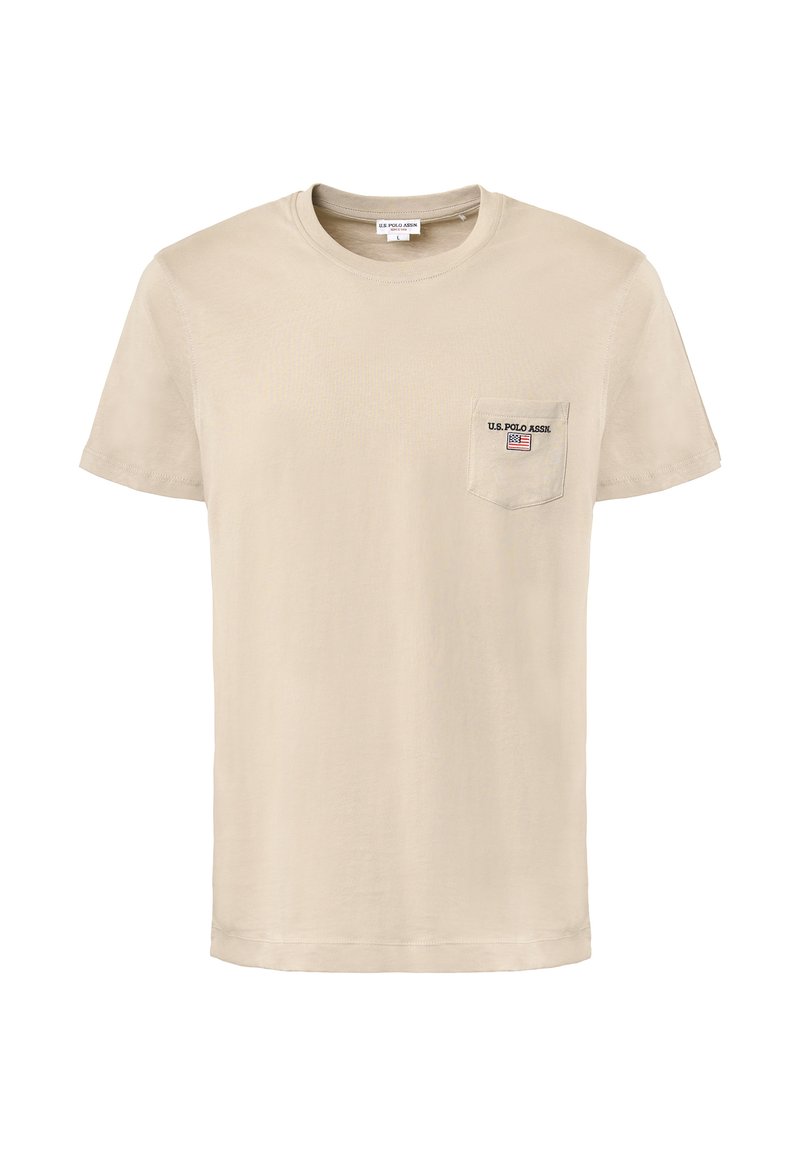 U.S. Polo Assn. T-shirt basic beige U.S. Polo Assn. T-shirt basic beige