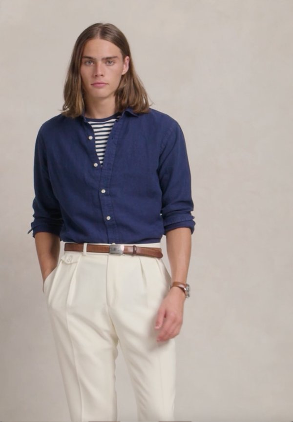 CLASSIC FIT LINEN SHIRT - Shirt4