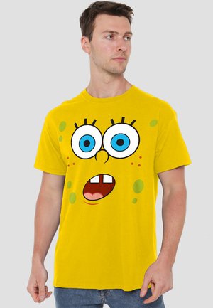 SPONGEBOB   - Print T-shirt - yellow