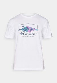 PATH LAKE™ GRAPHIC TEE  - T-shirt print - white