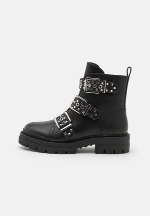 Guess Cowboy-/Bikerstiefelette - black