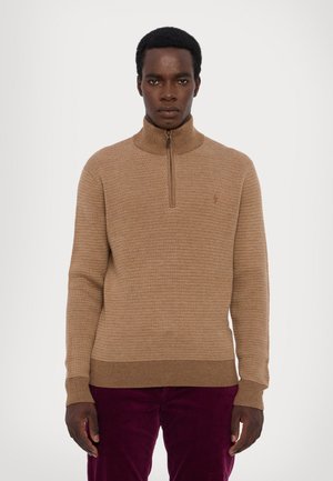 Polo Ralph Lauren LONG SLEEVED PULLOVER - Maglione - camel combo
