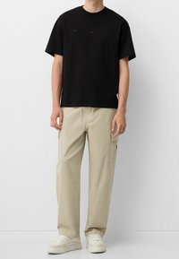 Bershka Cargobyxor - sand