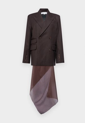 Materiel SCARF - Blazer - dark brown