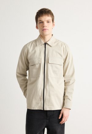 BOSS LOVEL ZIP - Summer jacket - light beige