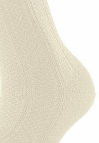 FALKE NEEDLEPOINT - Socken - off white