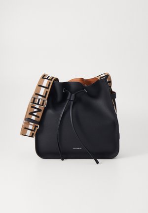 RAQUEL - Bandolera - noir/cuir