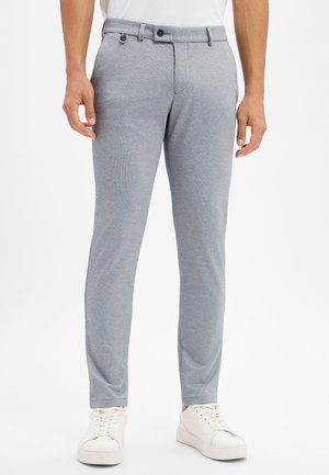 RENZO - Chinos - marine hellgrau